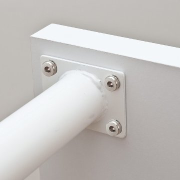 フリーテーブル　90×60　BK/WHの画像