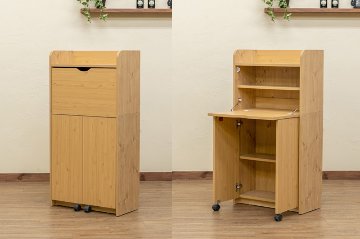 Solano　ライティングデスク　60幅　DBR/NA/WHの画像