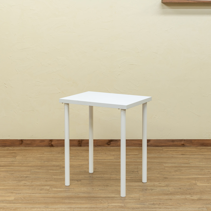 フリーテーブル　60×45　BK/WHの画像