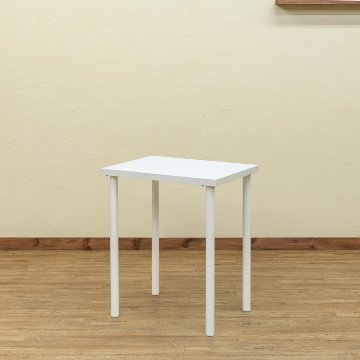 フリーテーブル　60×45　BK/WHの画像