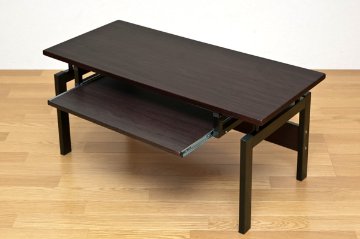 パソコンデスク　ロータイプ　BK/NA/WALの画像