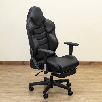 ゲーミングチェア　フットレスト付　DX　BK/BL/GR/RDの画像