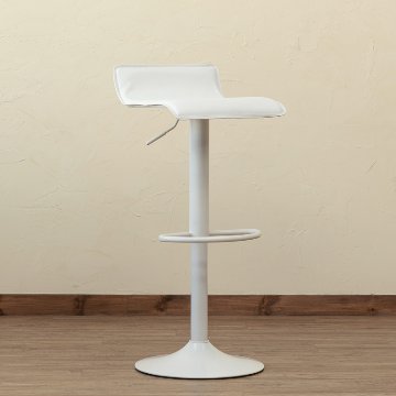 バーチェア　PVC　単色カラー　ABK/AWHの画像