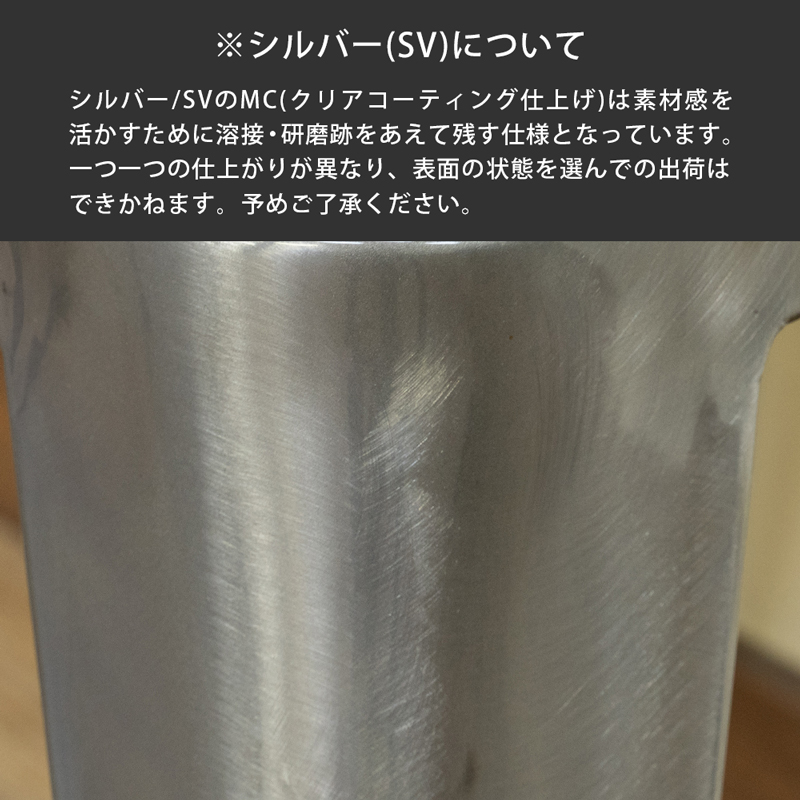 Mercury　ヴィンテージダイニングテーブル　140×80　BK/SVの画像