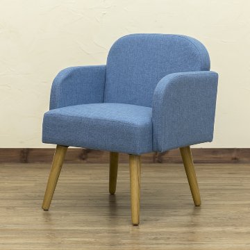 Collone　アームチェア　Fabric　BL/DGR/GN/IVの画像