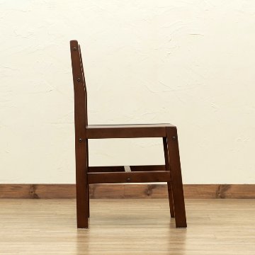JAZZ　ダイニングチェア　2脚セット　DBR/LBRの画像