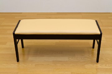 コローナ　ダイニングベンチ（背なし）　DBR/LBRの画像