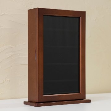 メガネコレクションケース　小　BR/WHの画像