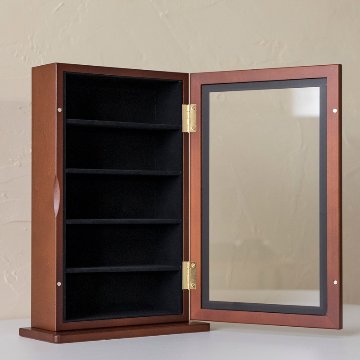 メガネコレクションケース　小　BR/WHの画像