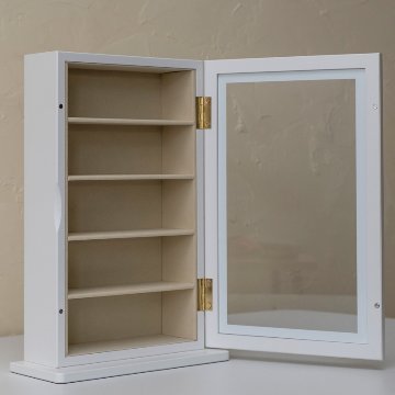 メガネコレクションケース　小　BR/WHの画像