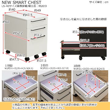 NEW　SMART　CHEST　BK/VBR/WHの画像