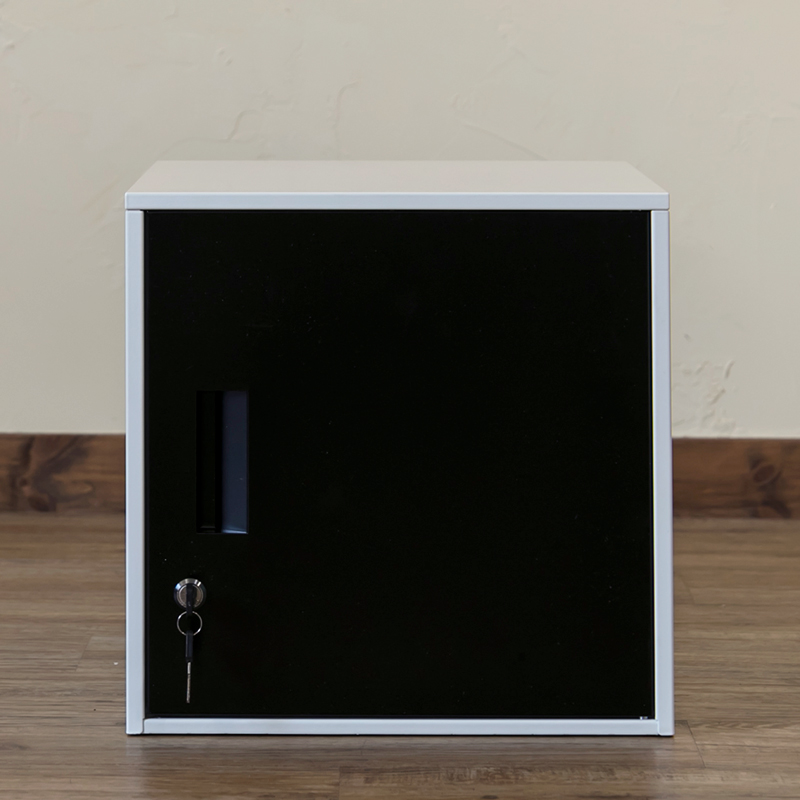 キューブBOX　鍵付きロッカー　BK/BL/RD/WH/YEの画像