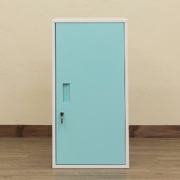 キューブBOX　鍵付きロッカー　ハイタイプ　BK/BL/RD/WH/YEの画像
