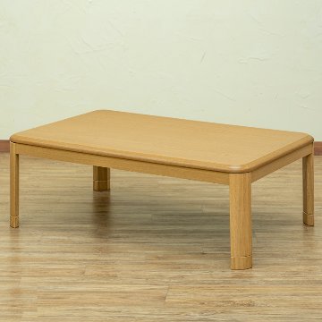 コタツ　継脚式　120×80　長方形　BR/NAの画像