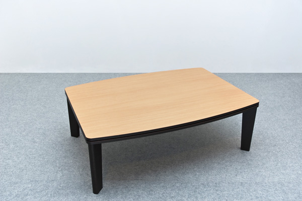 カジュアルコタツ　R天板　105×75　長方形　BR/NAの画像