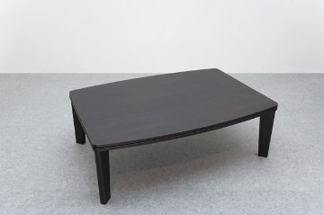 カジュアルコタツ　R天板　105×75　長方形　BR/NAの画像