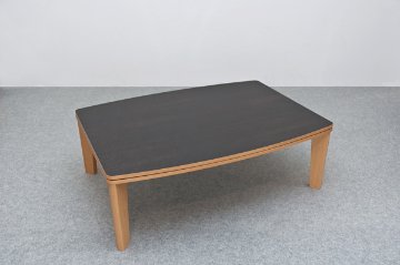 カジュアルコタツ　R天板　105×75　長方形　BR/NAの画像