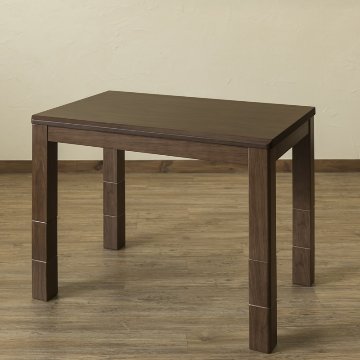 3段階継脚ダイニングコタツ　90×60　BR/NAの画像
