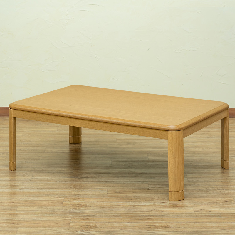 コタツ継脚式手元コントローラー　120　長方形　BR/NAの画像