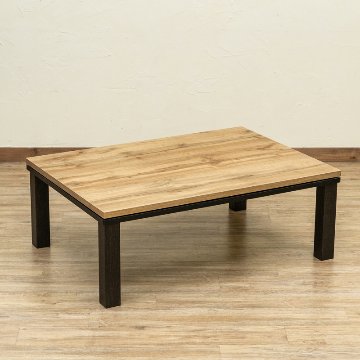 NEWファッションコタツ長方形　105×75　MWH/OAK/WAL/WHの画像