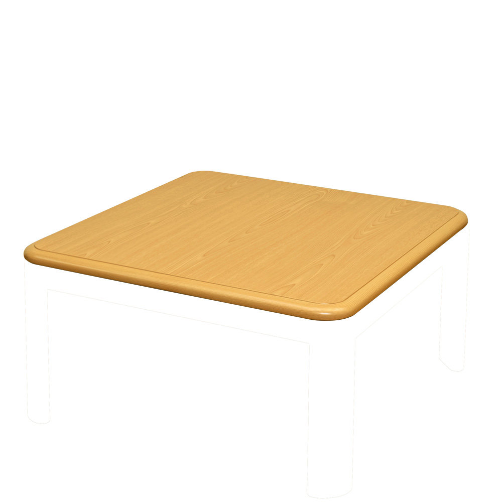 家具調こたつ用天板　80×80　正方形　BR/NAの画像