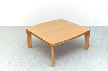 カジュアルコタツ　R天板　75　正方形　BR/NAの画像