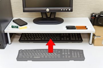 PCモニタースタンド　ハイタイプ　WAL/WHの画像