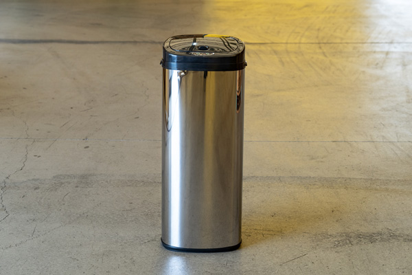 センサー自動開閉式ダストボックス　50L　BK/SL/WHの画像