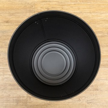 フタ付き　特大マルチバケツ　50L　BK/WHの画像