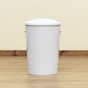 フタ付き　特大マルチバケツ　50L　BK/WHの画像