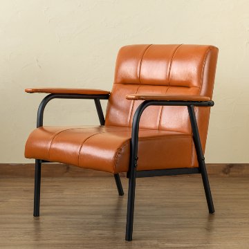 Elma　1Pソファ　BK/BRの画像