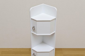 トイレコーナーラック　　WHの画像
