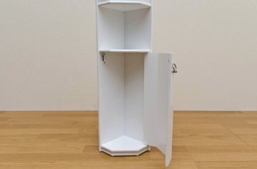 トイレコーナーラック　　WHの画像