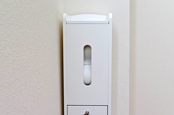 スリムトイレラック　WHの画像