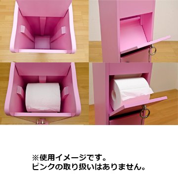 スリムトイレラック　WHの画像