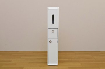 スリムトイレラック　WHの画像