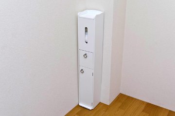 スリムトイレラック　WHの画像