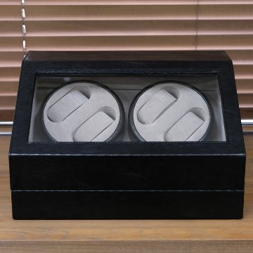 時計収納　ワインディングマシーン　4本巻　BK/BRの画像