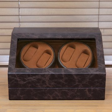時計収納　ワインディングマシーン　4本巻　BK/BRの画像
