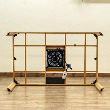 ダイニングコタツ　135×85　手元コントローラー　BR/NAの画像