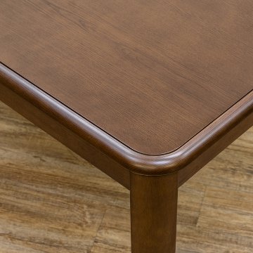 ダイニングコタツ　135×85　手元コントローラー　BR/NAの画像