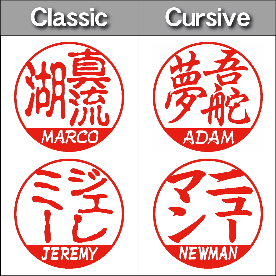 [Wooden Stamp] Small size / Round type / Cylindrical / with box / Birch dyed blackの画像