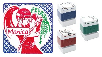 [Personalized] Ninja (woman):2A + name画像