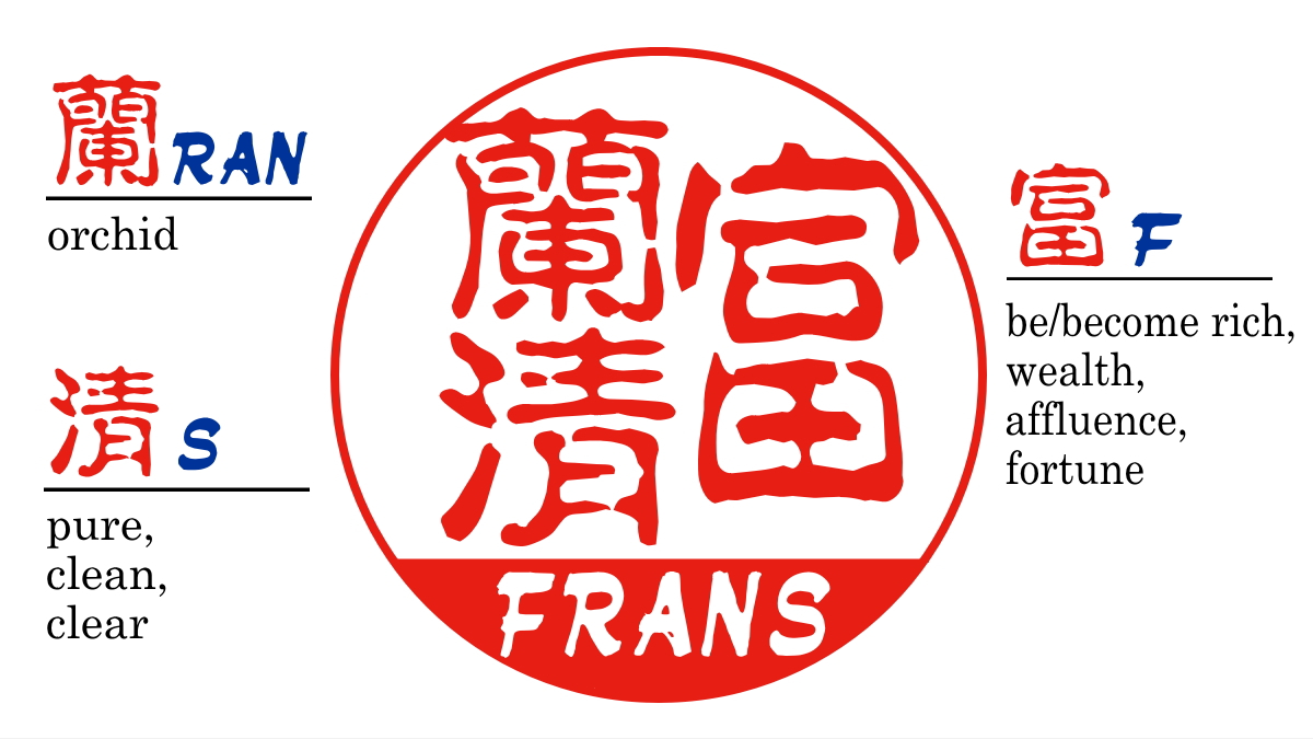 【木製印鑑】18㍉丸型ハンコ／円筒形･ケース付／樺ブラウンの画像