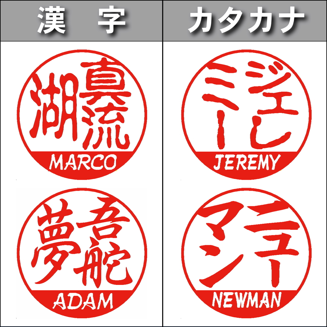 【木製印鑑】18㍉丸型ハンコ／円筒形･ケース付／伊勢ひのきの画像
