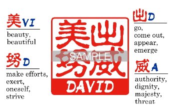 【木製印鑑】21㍉角型ハンコ／伊勢ひのきの画像