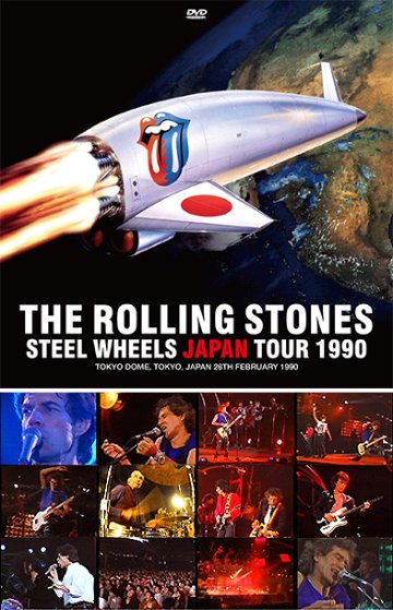 THE ROLLING STONES - STEEL WHEELS JAPAN TOUR 1990(2DVDR)｜ecd