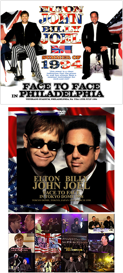 ELTON JOHN & BILLY JOEL - FACE TO FACE IN PHILADELPHIA(3CD + Ltd