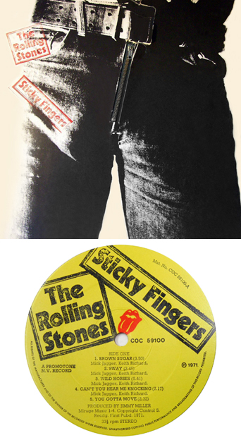 Fingers Stones Rolling by UK初回 スティッキーフィンガーズ ROLLING 
