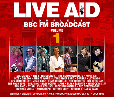 LIVE AID   COMPLETE BBC FM BROADCAST: VOLUME 15CDR｜ecd